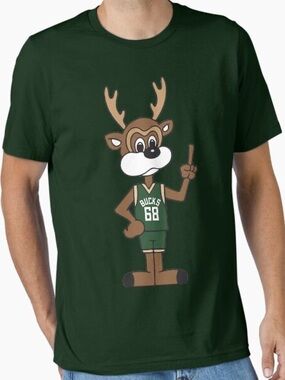 Bucks essential  glidan tshirt no size tag measures size s lightgrey1